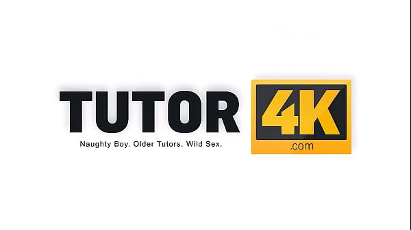 TUTOR4K. Hard penis brings tutor to orgasm much faster than sex toys