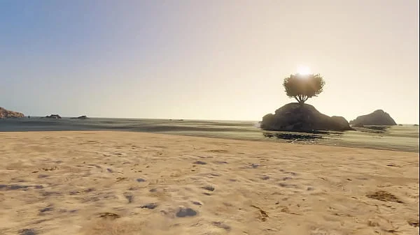 Gta 5 | naughty girl walked on the beach