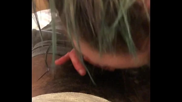 Emo girl gets face fucked and dominated by black master