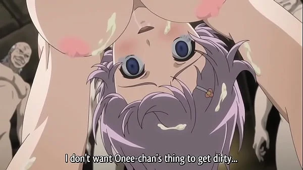 Hentai sisters gets group fucked by men