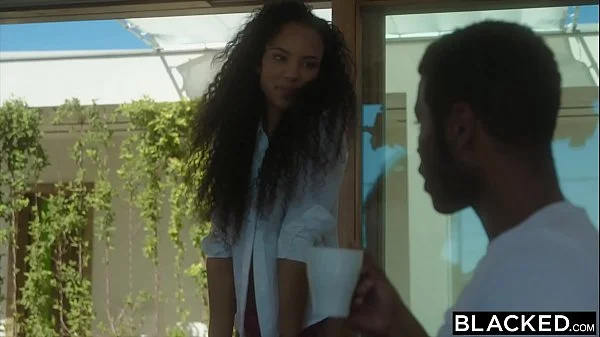 BLACKED Naughty Romy ditches her BF for her bestie's man