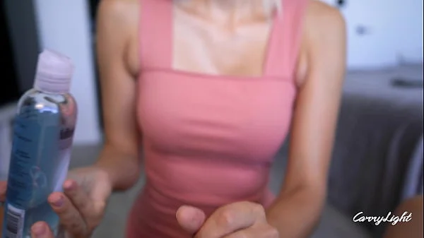 Step Mom seduce Step Son and help him to cum quick
